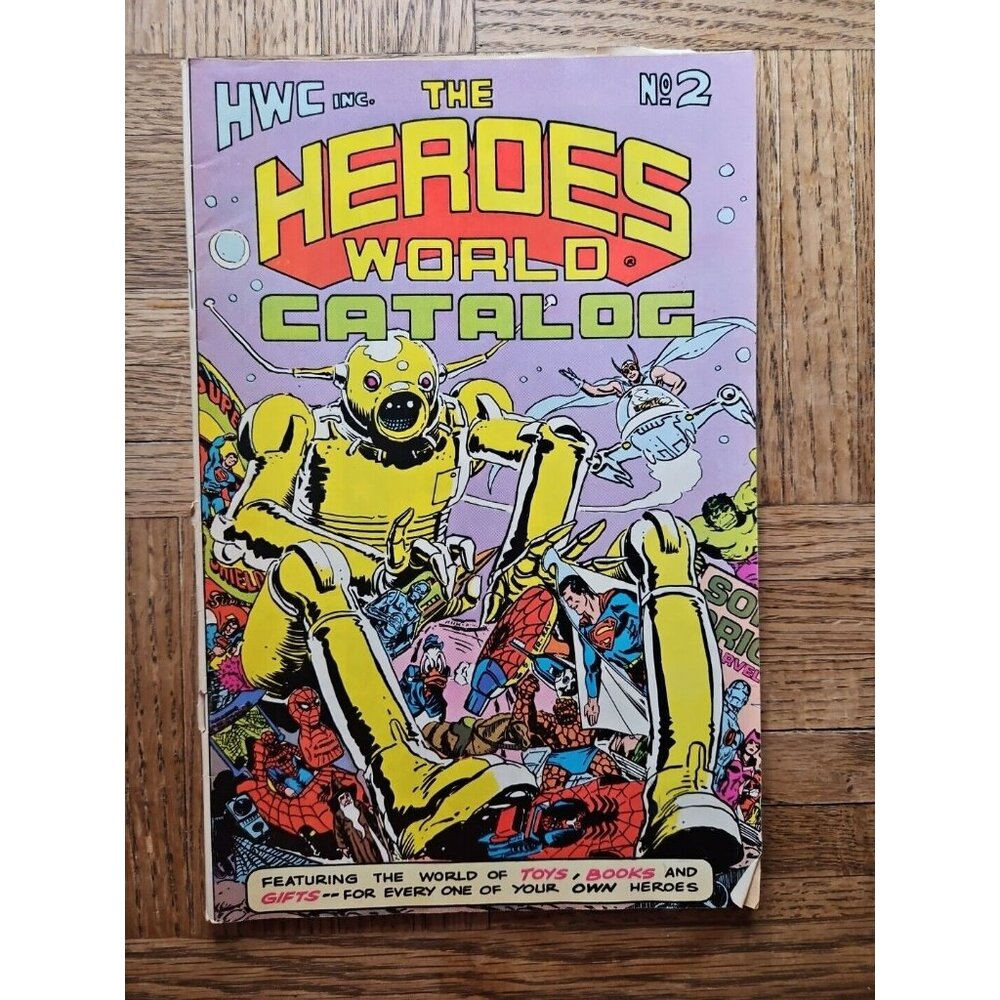 The Heroes World Catalog #2 Fall 1979 Toy Cover